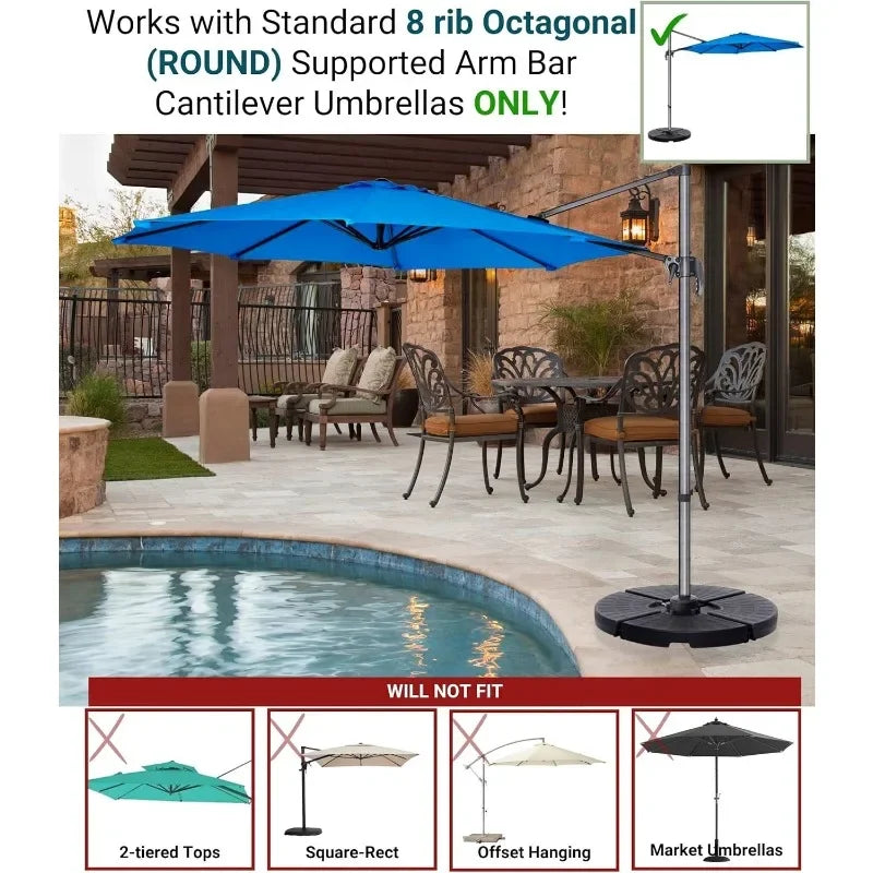 TOP ONLY Cantilever Umbrella Canopy