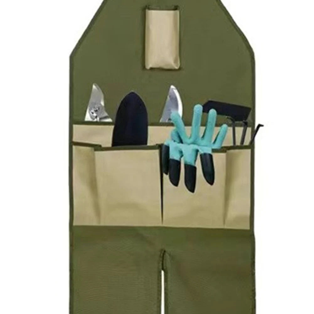Oxford Apron, Wear-resistant, Multiple Pockets, Adjustable Apron Leg Protection