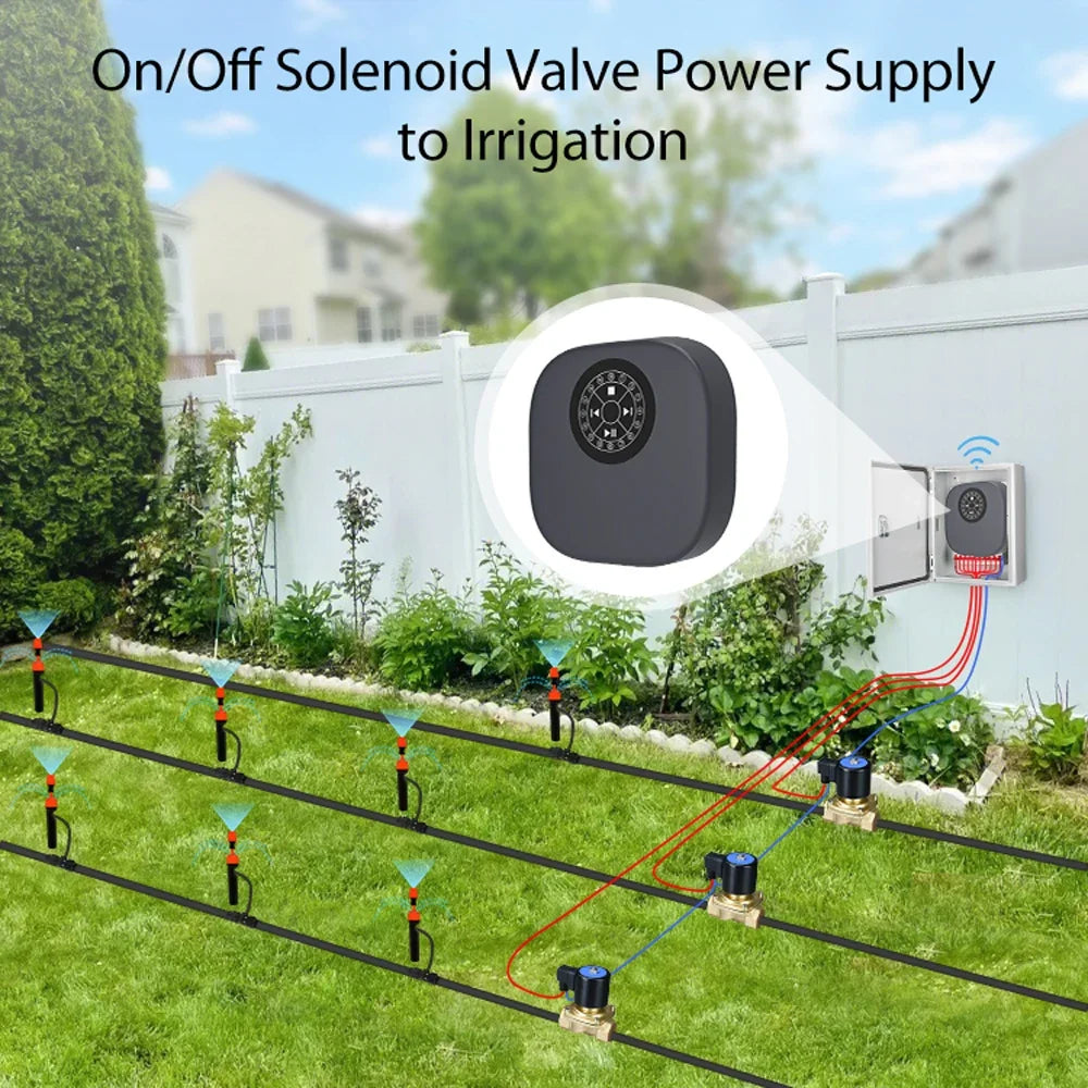 WiFi Sprinkler Controller Gardening Intelligent Irrigation Timer 16 Zones Automatic Watering Device For Alexa Google Home