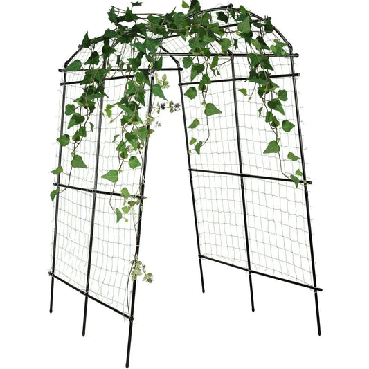 Outdoor, 7.8 ft Garden arch trellis for climbing plants