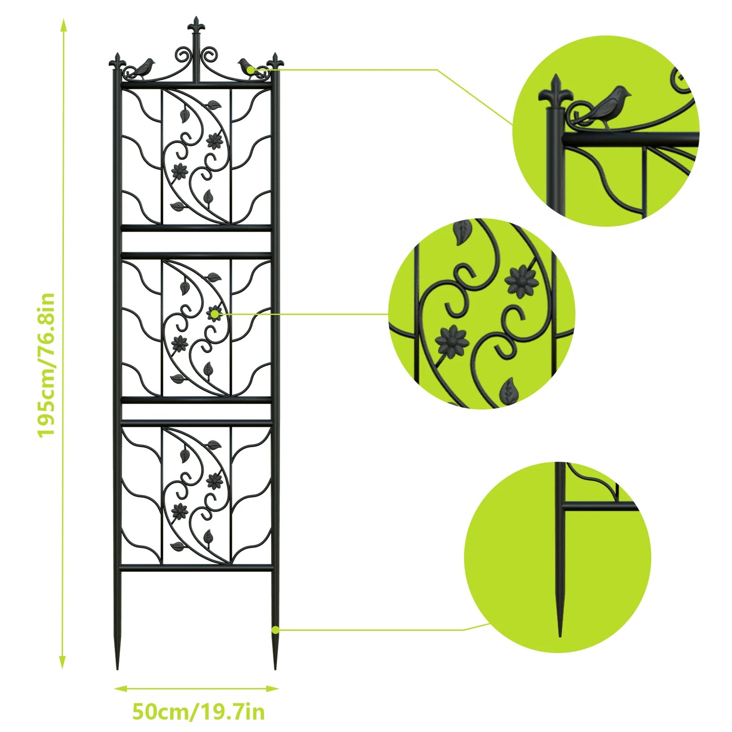 71 inch Garden Trellis