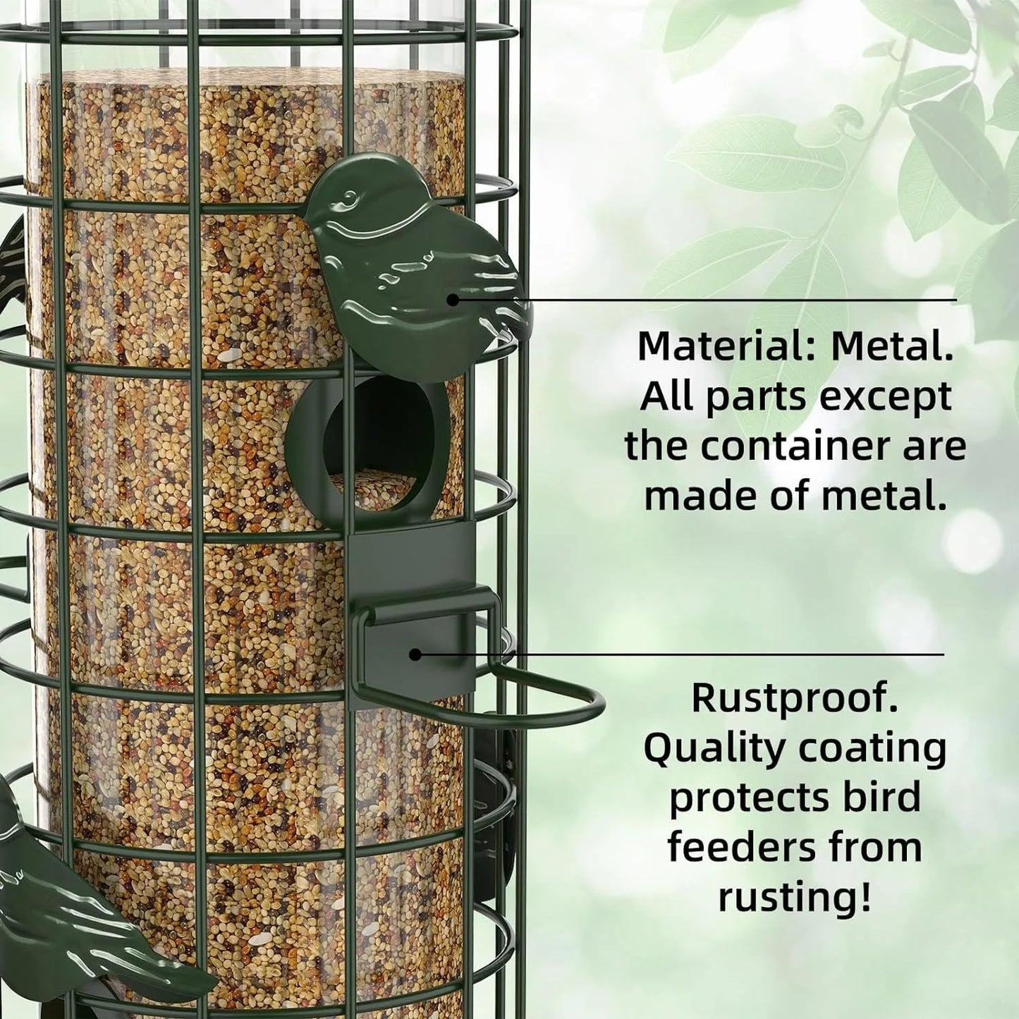 Squirrel Proof Wild Bird Feeders