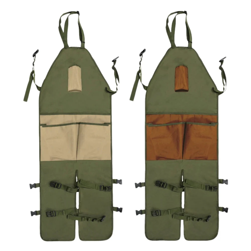 Oxford Apron, Wear-resistant, Multiple Pockets, Adjustable Apron Leg Protection